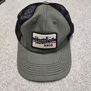 Howler Brothers Snapback Hat‎ Army Green Adjustable Cap Mesh Trucker